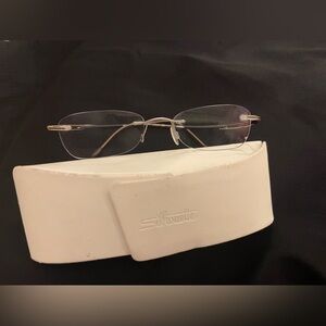 Silhouette Eyeglasses Rimless Frames Blue 7511 Austria